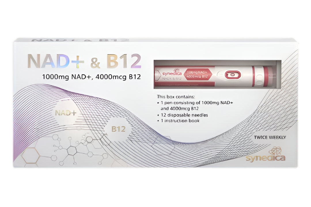 NAD+ 1000mg & B12 4000mg pen